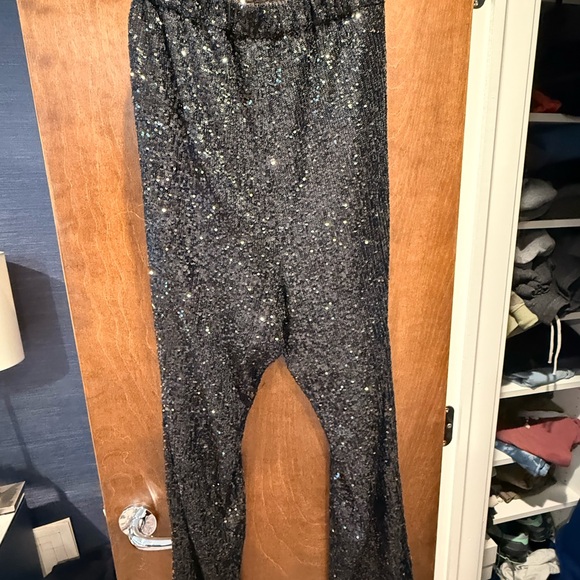 Farm Rio Sequin pants medium - Picture 6 of 9